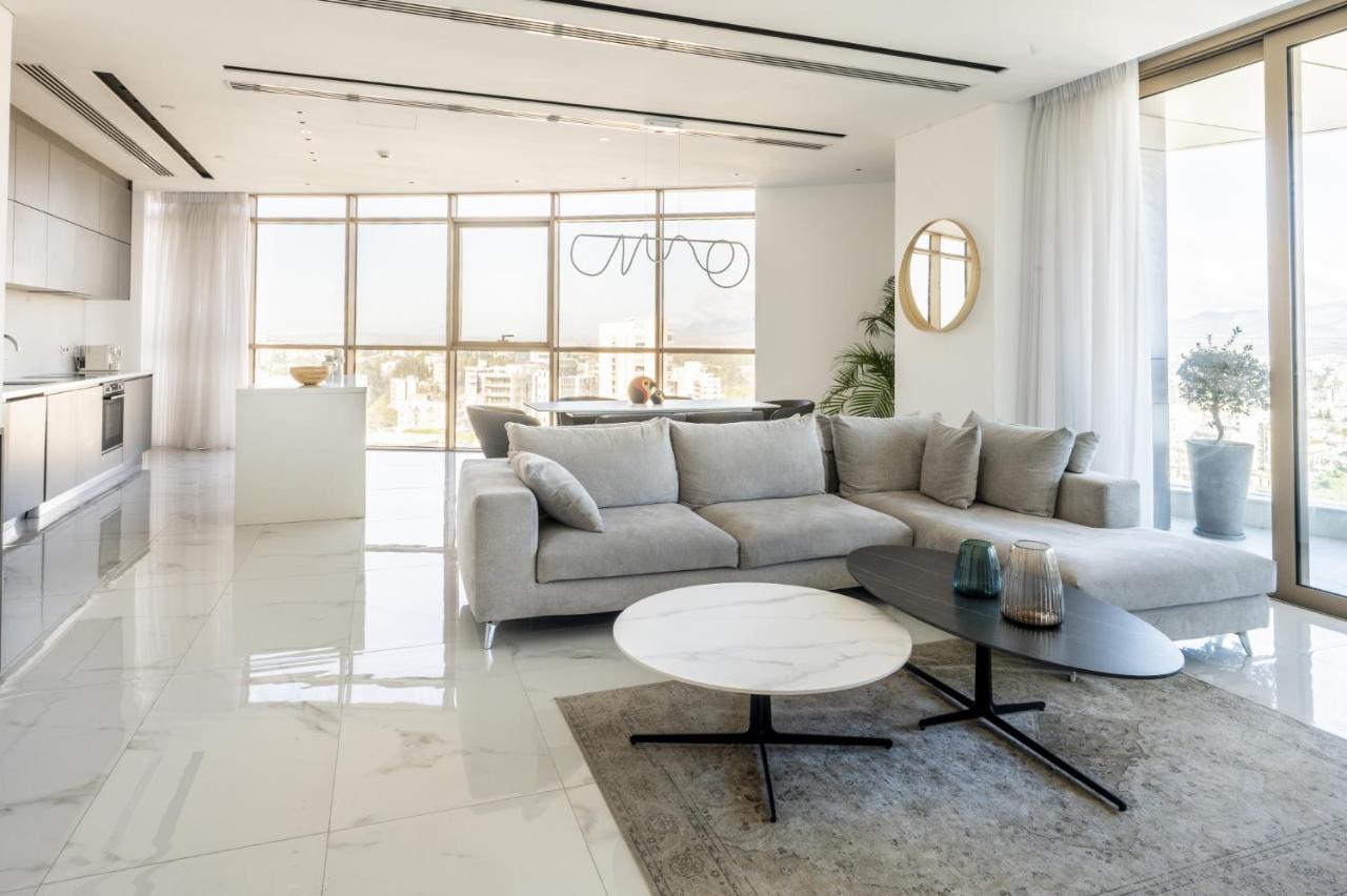 360 Nicosia - Luxury Apartment Panoramic View Nicósia Exterior foto