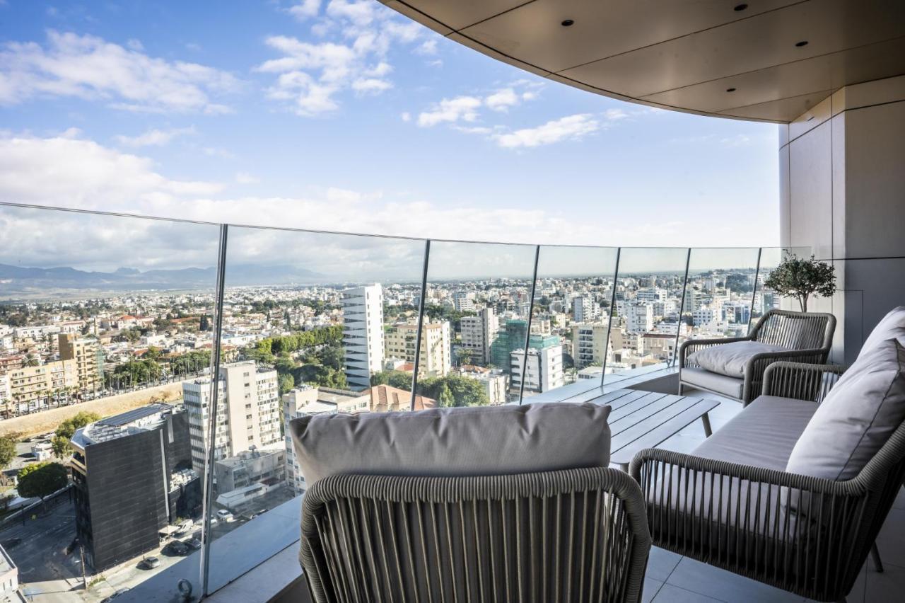 360 Nicosia - Luxury Apartment Panoramic View Nicósia Exterior foto