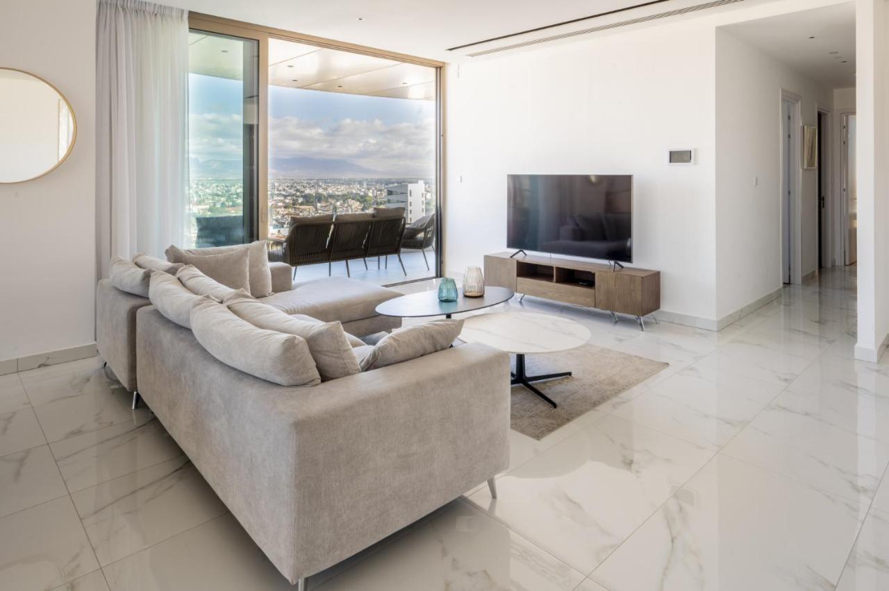 360 Nicosia - Luxury Apartment Panoramic View Nicósia Exterior foto